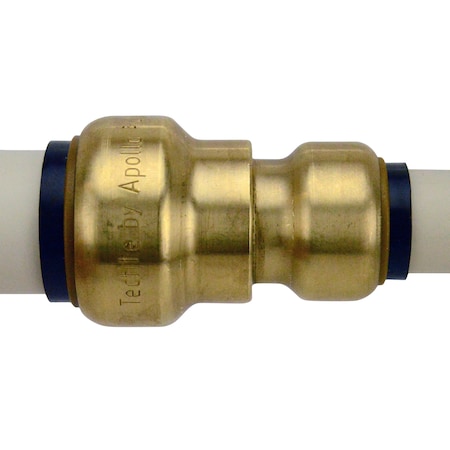 Apollo 3/4 in. x 1/2 in. Brass Push-to-Connect Reducer Coupling FSBC3412